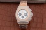 Replica Audemars Piguet Royal Oak Chronograph RG JHF White/Black Dial RG Bracelet A7750 - Image 15