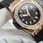 Hublot Replica 1:1 Watch Big Bang One Click King Gold Diamond Bezel HBF 39mm - Image 3