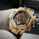 Hublot Fake Watch Big Bang Sang Bleu II King Gold HB Factory 44mm - Image 2