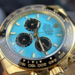 Rolex Cosmograph Daytona 126518LN Copies Watches Turquoise Blue Lacquer Dial THB Factory 40mm - Image 5