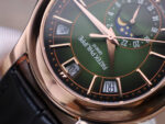 Patek Philippe 5205R Green Dial Replica Watch 18K Gold Wapped Custom 40mm - Image 10