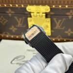 Hublot Spirit Of Big Bang King Gold Replica Watches Bezel Black BBF Factory 42mm - Image 9