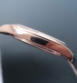 Replica Rolex Cellini Danaos 4243 RG Black/White Dial Black Leather Strap A2824 - Image 4