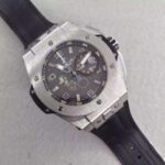 Replica Hublot Big Bang Ferrari Limited Edition SS Black Dial Black Rubber Strap A7753 - Image 2