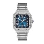 Fake Cartier Replica Watch Santos Limited Edition Black Custom(1:1 replica) - Image 4