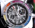 Big Bang Unico Titanium Rainbow 42mm(1:1 replica) - Image 4