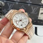 Vacheron Constantin Fake Watch Overseas Dual Time 47450 White Dial 9F Factory 42mm - Image 6
