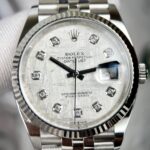 Rolex DateJust Replica 11 Watch Meteorite Dial Clean Factory 41mm - Image 2
