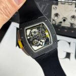 Richard Mille Copies Watch RM61-01 Manual Winding Yohan Blake Ceramic Black ZF 42.7??50.23mm - Image 10