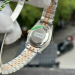 Rolex DateJust Replica Watch Mother Of Pearl Dial With Stone Bezel 31mm - Image 4