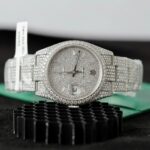 Rolex DateJust Replica Watch Diamonds Moissanite Hong Kong Custom 36mm - Image 5