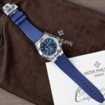 Vacheron Constantin Replica Watch Overseas Dual Time 7900V Blue PZ Factory 41mm