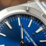Vacheron Constantin Overseas Ultra-Thin 2000V Luxury Fake Watches Blue Dial Metal Wire 8F Factory 40mm - Image 5