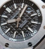 Replica Audemars Piguet JF Royal Oak Offshore Diver 15703 Black Dial Rubber Strap A3120 - Image 2