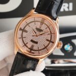 Rolex Cellini Full Star Collection-39.5mm-Imported Italian cowhide leather(1:1 replica) - Image 5