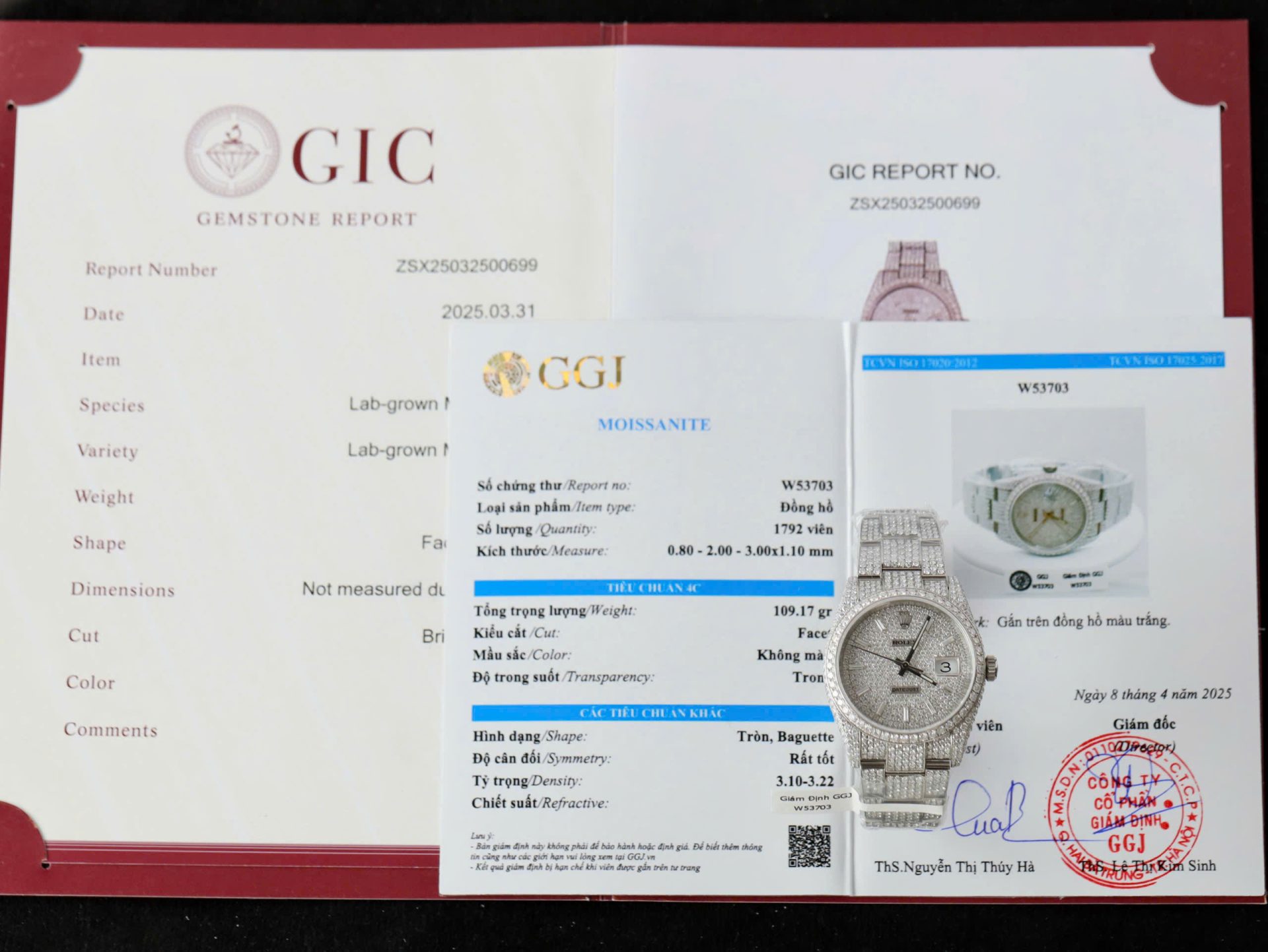 A8F1392B-9D9D-DC8E-E845-0194B628BBBF.jpg Rolex DateJust Replica Watch Diamonds Moissanite Hong Kong Custom 36mm - Image 1