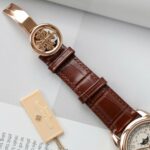 Patek Philippe Fake Watch Perpetal Calendar 5270 White Dial Leather Strap 41mm - Image 10
