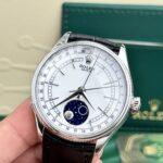 Rolex Replica Watch Cellini Moonphase Dial White 39mm - Image 3