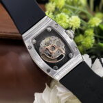 Richard Mille Fake Watch RM007 Red Dial Rubber Strap 36mm - Image 6