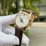Patek Philippe Replica 11 Watch Complications 5205R Rose Gold Switzerland White Dial 40mm - Image 3