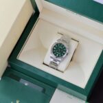Rolex Rep 11 Watch Oyster Perpetual 126000 Green Dial Clean Factory 41mm - Image 3