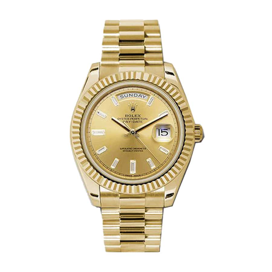 AAE05873-814B-E847-ABC7-7F8CEA53BBBE.jpg Rolex Presidential Yellow Gold 228238-0003 Replica - Image 1
