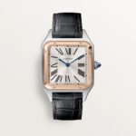 fake cartier watch Santos-Dumont large model high autonomy quartz movement(1:1 replica) - Image 2