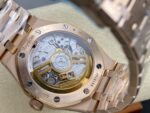 Audemars Piguet Replica AP Watch Royal Oak Selfwinding ??50th Anniversary?? 41mm Rose Gold Blue Dial 15510OR.OO.1320OR.01-APS(1:1 replica) - Image 2