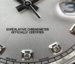Replica Rolex DateJust 41mm 126300 Noob White Dial Diamonds Markers SS Bracelet A3235 - Image 5