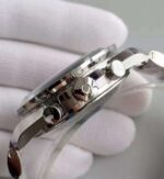 Replica Omega Speedmaster Apollo 11 40th anniversary Black Dial SS Bracelet Manual Winding - Image 4