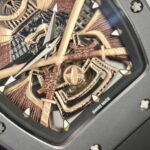 Richard Mille RM47 Best Replica Watch Black Rubber Strap Samurai Dial 42.7mm - Image 4