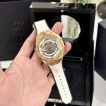 Hublot Replica 1:1 Watch Big Bang Sang Bleu ll King Gold Men s White BBF 45mm - Image 3