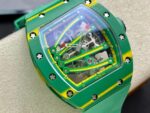Richard Mille Replica Watch RM59-01 Yohan Blake Tourbillon Carbon Green 43x50mm - Image 3