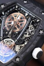 Richard Mille Copies Watches RM27-05 Rafael Nadal Carbon Black 37.25??47.25mm - Image 6