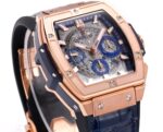 Hublot SPIRIT OF BIG BANG Chronograph, 45 mm Textured rubber strap(1:1 replica) - Image 4
