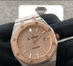Audemars Piguet Royal Oak Selfwinding 15400SR.OO.1220SR.01 Iced Out Replica - Image 3