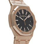 Royal Oak 41 Selfwinding Rose Gold Black Dial(1:1 replica) - Image 4