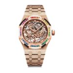 Audemars Piguet Replica Watch Royal Oak Frosted Gold Double Balance Wheel Openworked(1:1 replica) - Image 6