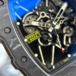 Richard Mille RM35-01 Rafael Nadal Carbon NTPT Copies Watches Red Rubber Strap ZF Factory 49,9x43mm - Image 7