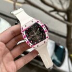 Richard Mille Replica Watch RM38-02 Tourbillon Rubber Strap 43.7mm - Image 2