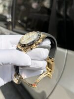 Rolex Daytona 116518 White Mother of Pearl Dial Rep 11 Watch With Moissanite Diamond Clean Factory 40mm - Image 5