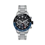 TAG Heuer Replica Watch Carrera Chronograph Twin-Time Automatic 45 mm Steel & Ceramic(1:1 replica)
