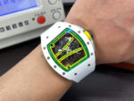 Richard Mille High End Watch Replicas RM61-01 Yohan Blake White Ceramic ZF Factory 43x50mm - Image 9