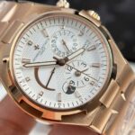 Vacheron Constantin Fake Watch Overseas Dual Time 47450 White Dial 9F Factory 42mm - Image 3