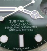 Replica Rolex Submariner 116610 LV Green Ceramic V7 Noob A3135 - Image 6