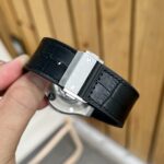 Hublot Replica Watch Classic Fusion Titanium Black Leather Strap JJF 2023 42mm - Image 7