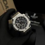 Hublot Big Bang Men s High Quality Replica Diamond Watch Rubber Strap 44mm - Image 3