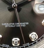 Replica Rolex DateJust 41mm 126300 Noob Gray Dial Diamonds Markers SS Bracelet A3235 - Image 5