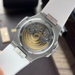 Patek Philippe Nautilus 5711 Best Replica Watch White Rubber Strap 3K Factory 40mm - Image 6