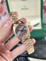 Rolex Replica Watch DateJust Rose Gold 178275 Mother Of Pearl Dial 31mm - Image 3